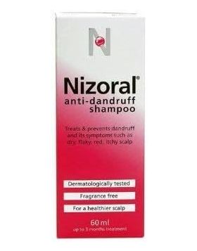 2 X Nizoral Anti Dandruff Shampoo -60ml