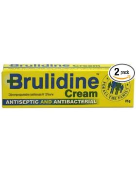 Brulidine Cream 0.15% 25g 2 PACK DEAL