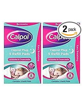 Calpol Vapour Plug Nightlight - Refill Pads Only, 5 Count (Pack of 2)