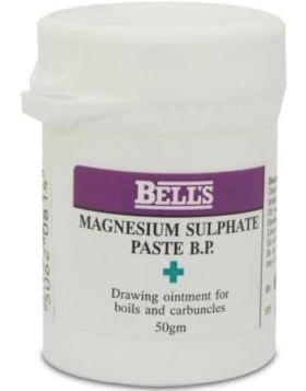 Magnesium Sulphate Paste 50g Drawing Ointment by BELLS