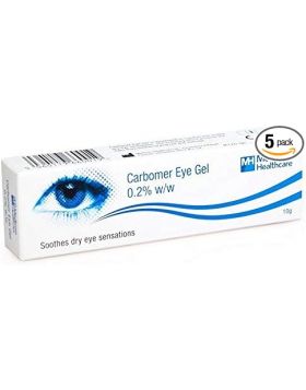 5 X Carbomer Eye Gel 10g
