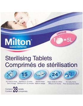 None Milton Sterilising Tablets, 28 Count, 112 g