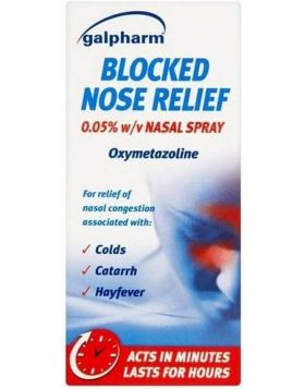 GALPHARM Blocked Nose Relief Nasal Spray 15ML
