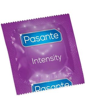 Pasante Ribs & Dots (Intensity) Condoms - Pack of 24