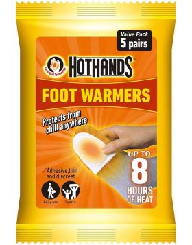 Hot Hands Single Use Instant Foot Warmers 4 x 5 Pack
