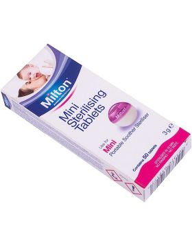 Milton Mini Sterilising Tablets, Pack of 50