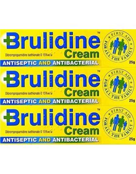Brulidine Antiseptic Cream 25g x 12 Packs by Manx