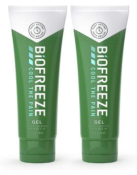 Biofreeze Pain Relieving Gel, 118 ml Tube, 2 Pack 