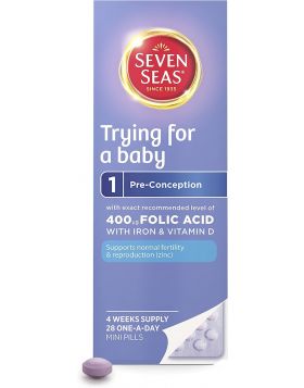 Seven Seas 400 mg Folic Acid Prenatal Vitamins For Women With Iron