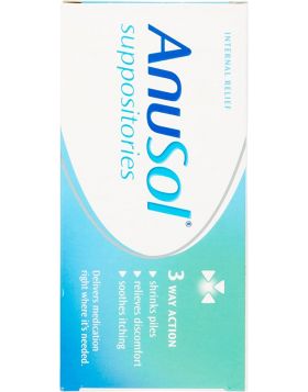 Anusol Suppositories – For Haemorrhoids & Related Conditions