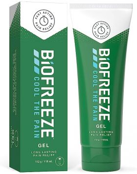 Biofreeze Pain Relieving Gel, 118ml/112g Tube, Cooling Topical