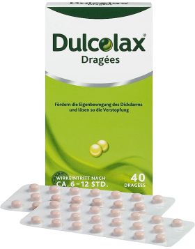 Dulcolax Dragées Sanofi-Aventis, 40 pcs. Tablets