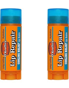 2 x O'Keeffe's Lip Balm Repair Stick Cooling 4.2g