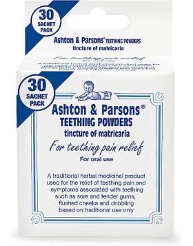 Ashton & Parsons Teething Powders for Babies From 3 Months+ Pack of 30