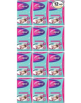 TWELVE PACKS of Calpol Vapour Plug In Refills 5 Refills