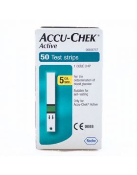 Accu-Chek Active Blood Glucose Test Strips 50 Strips