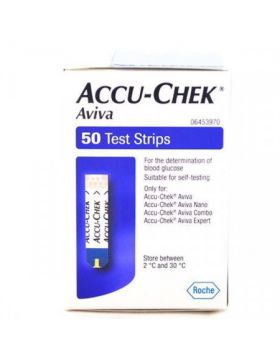 Accu-Chek Aviva Test Strips - Pack of 50