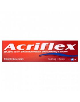Acriflex Antiseptic Burns Cream - 30g
