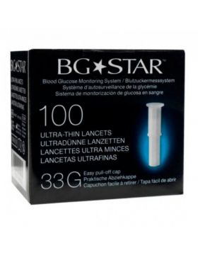 BG Star Ultra Thin Lancet 33 100 Lancets