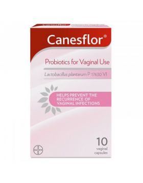 Canesten Canesflor Thrush Probiotic Capsules - 10 Capsules