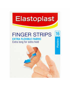 Elastoplast Finger Strips Extra Long 16 Pack