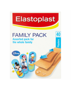 Elastoplast Plasters Disney Family Pack 40 Pack