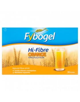 FyboGel Hi-Fibre Orange Sachets - 30 Sachets (Case of 2)