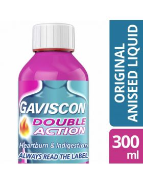 Gaviscon Double Action Liquid Aniseed – 300ml