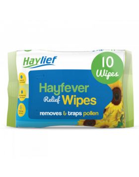 Haylief Hayfever Relief Wipes - 10 Wipes