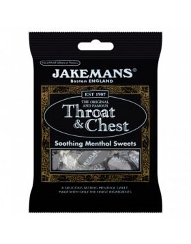 Jakemans Throat & Chest Menthol Sweets 100g