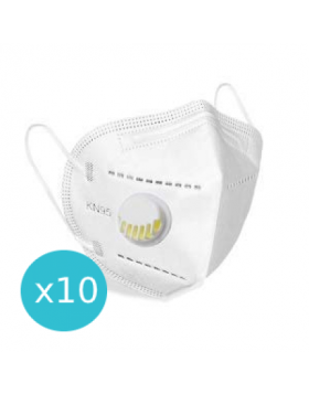 KN95 With Filter Respirator Face Mask - (Case of 10)
