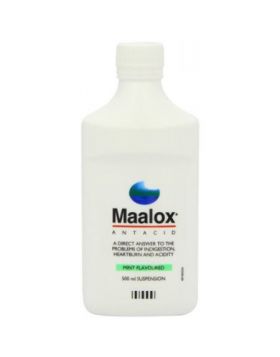 Maalox Antacid Mint Flavoured Suspension – 250ml