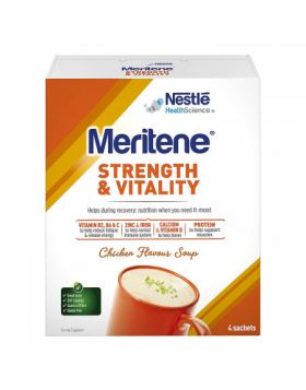 Meritene Strength & Vitality Chicken Soup 50g - 4 Sachets