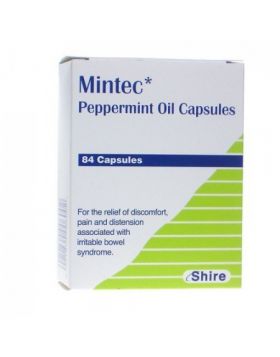 Mintec Peppermint Oil For IBS Relief - 84 Capsules
