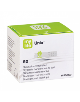 Mylife Unio Blood Glucose Test Strips 50 Strips