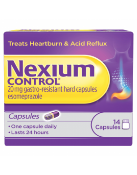 Nexium Control For Heartburn And Acid Reflux 20mg – 14 Capsules
