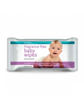 Numark Baby Wipes Fragrance Free - 72 Wipes