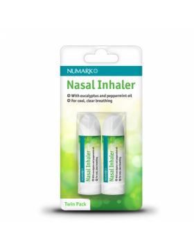Numark Nasal Inhaler For Cool & Clear Breathing - Twin Pack