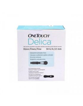 OneTouch Delica Fine 0.32mm/30 Gauge Lancets (200)