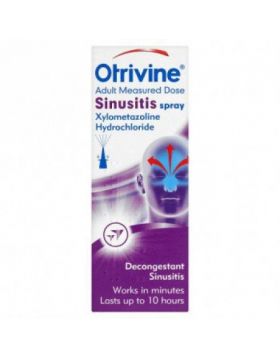 Otrivine Adult Measured Dose Sinusitis Spray - 10ml