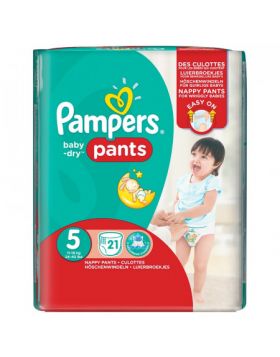 Pampers Baby Dry Pants Size 5 - 21 Pack