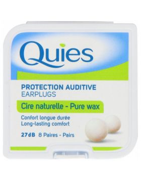 Quies Protection Auditive Earplugs - 8 Pairs