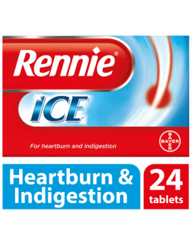Rennie Ice Indigestion & Heartburn Relief – 24 Tablets