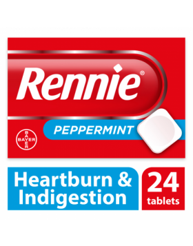 Rennie Peppermint – 24 Tablets