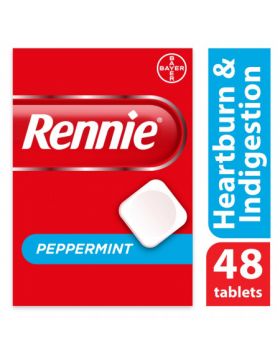 Rennie Peppermint – 48 Tablets