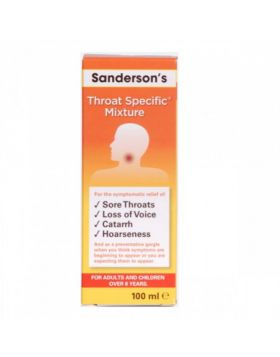Sandersons Throat Mixture - 200ml