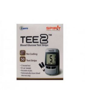 TEE2 Blood Glucose Test Strips 50 Strips