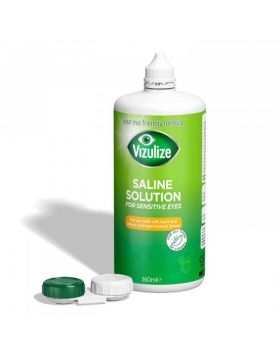 Vizulize Saline Solution For Sensitive Eyes - 360ml